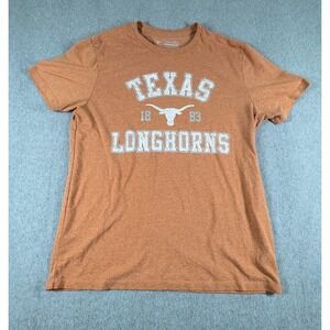 Longhorn Apparel Shirt Mens Medium Washed Orange University Of Texas Tee
